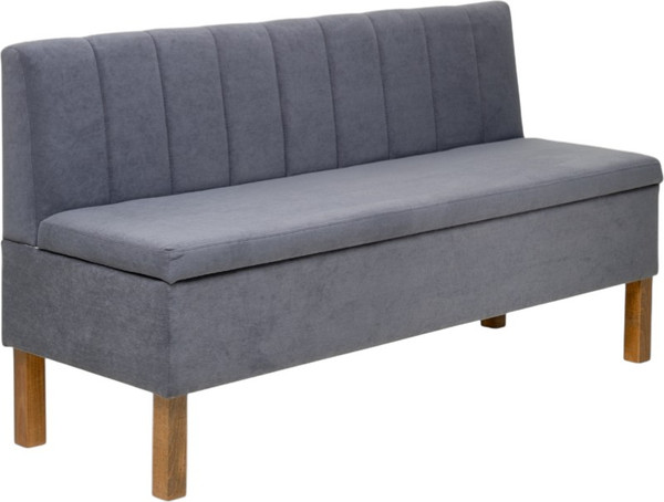 Изображение товара Скамья кухонная мягкая Sundays Home Лео 154 (велюр серый)