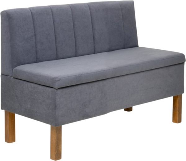 Изображение товара Скамья кухонная мягкая Sundays Home Лео 132 (велюр серый)