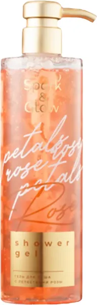 Гель для душа Spark&Glow Rose petal shower gel (500мл)