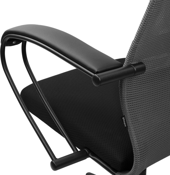 Изображение товара Кресло офисное Brabix EX-800 / 532915 (черный/серый)