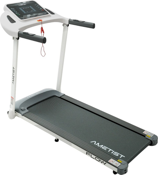 Изображение товара Электрическая беговая дорожка AMETIST Flow (белый/серый)