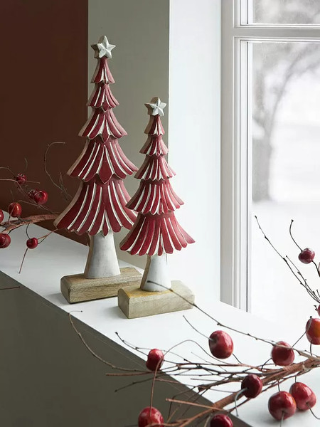 Изображение товара Статуэтка Tkano New Year Essential Carnival tree / TK25-NY_CTR0012