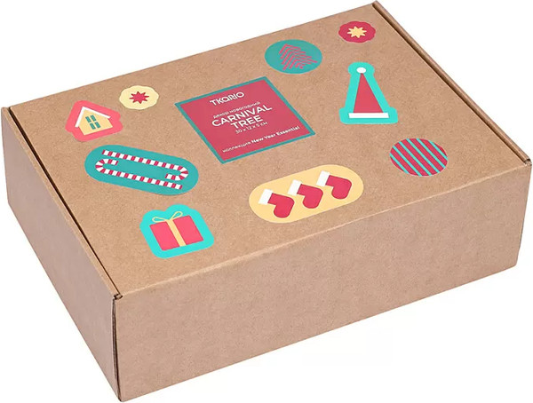 Изображение товара Статуэтка Tkano New Year Essential Carnival tree / TK25-NY_CTR0011