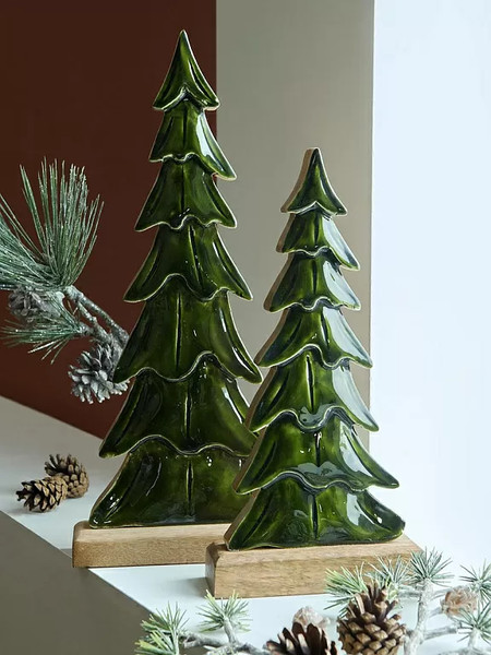 Изображение товара Статуэтка Tkano New Year Essential Charming tree / TK25-NY_CTR0007