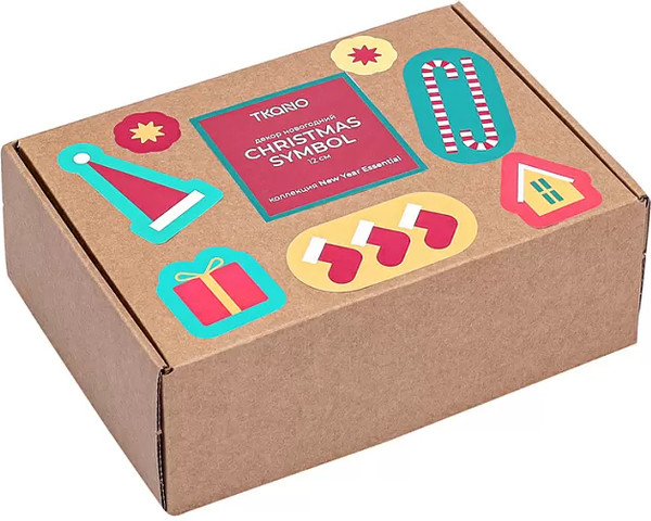 Изображение товара Статуэтка Tkano New Year Essential Christmas symbol / TK25-NY_STA0002