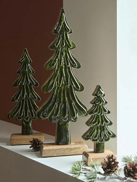 Изображение товара Статуэтка Tkano New Year Essential Enchanted tree / TK25-NY_CTR0005