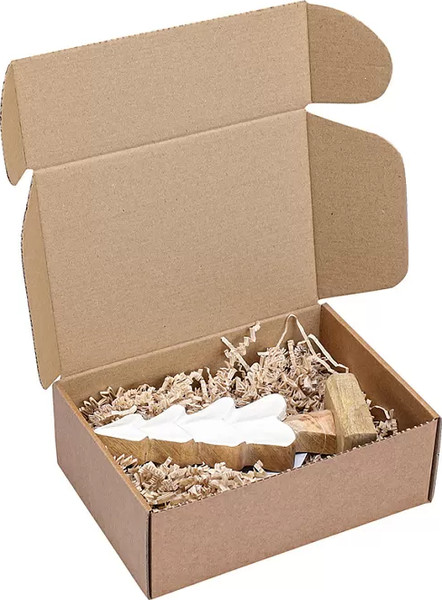 Изображение товара Статуэтка Tkano New Year Essential Snowy tree / TK25-NY_CTR0010