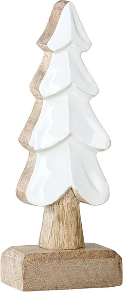 Изображение товара Статуэтка Tkano New Year Essential Snowy tree / TK25-NY_CTR0010