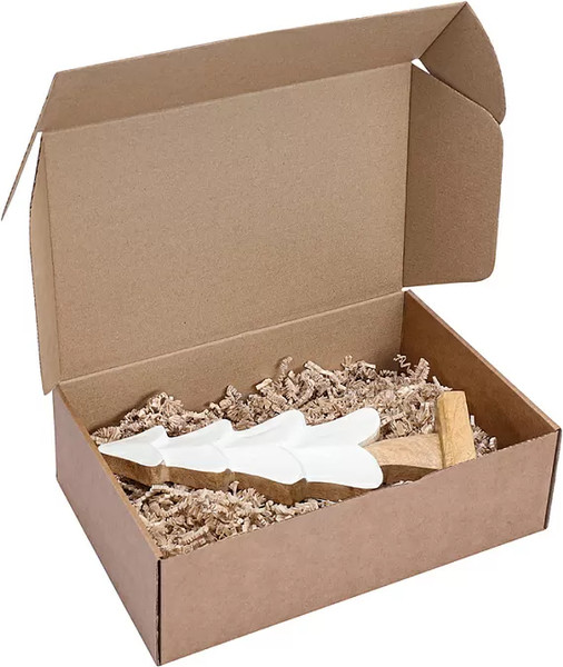 Изображение товара Статуэтка Tkano New Year Essential Snowy tree / TK25-NY_CTR0009