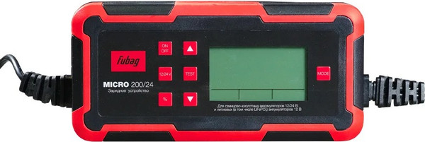 Изображение товара Зарядное устройство для аккумулятора Fubag Micro 200/24 (46643)