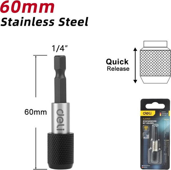 Изображение товара Держатель бит Deli EDL107401