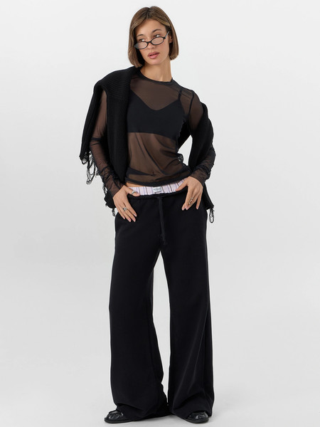 Изображение товара Штаны Mark Formelle 182566 (р.164/170-98, черный/декор)