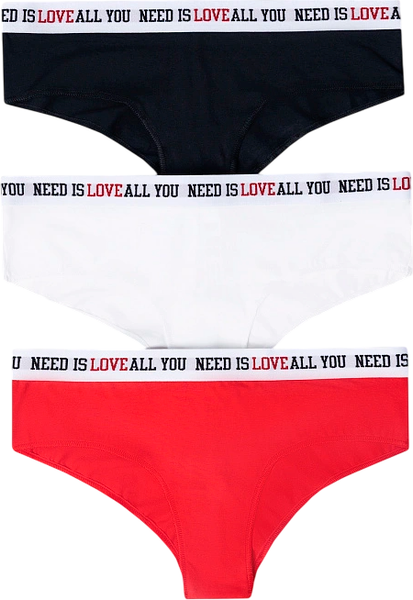 Изображение товара Комплект женских трусов Mark Formelle 412304-3 (р.94, красный)