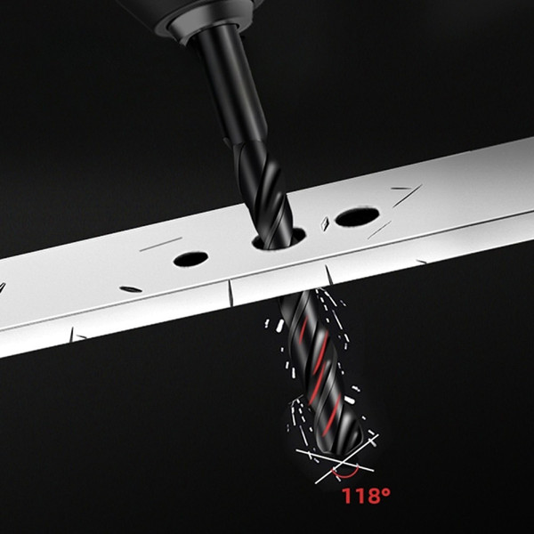 Изображение товара Набор сверл Deli По металлу RS 1-13мм DIN 338 / EDH-MHZ025-ED1 (25шт)