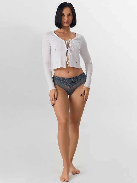 Изображение товара Трусы женские Mark Formelle 412538 (р.94, цветы на темно-сером)