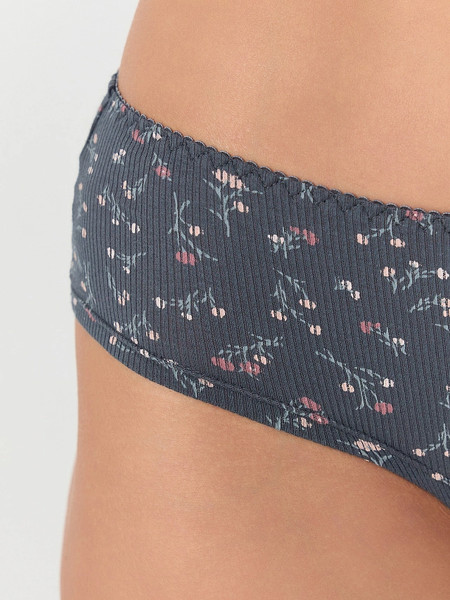 Изображение товара Трусы женские Mark Formelle 412539 (р.106, цветы на темно-сером)