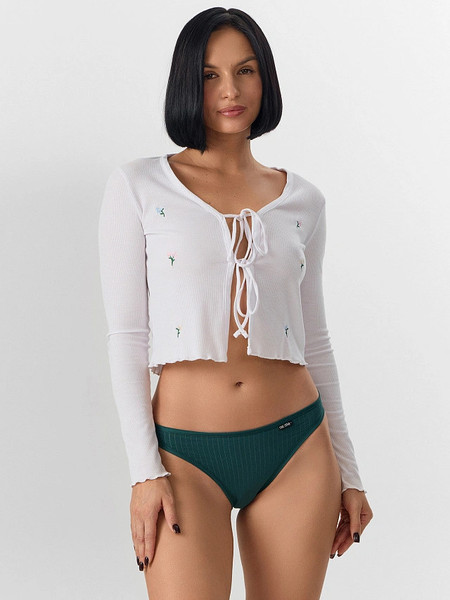 Изображение товара Трусы женские Mark Formelle 412621 (р.110, изумруд/декор)