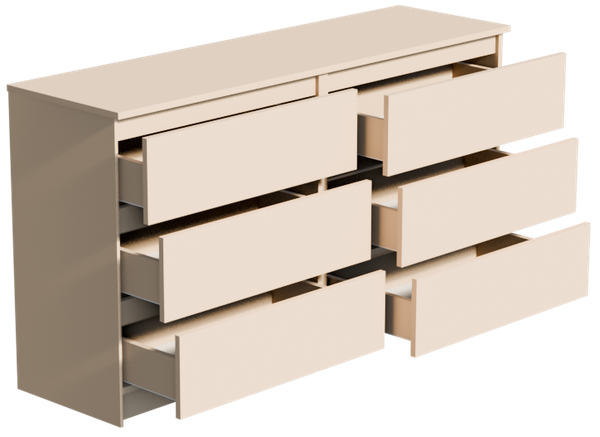 Изображение товара Комод ДСВ Мори МК 1386 (сатин)