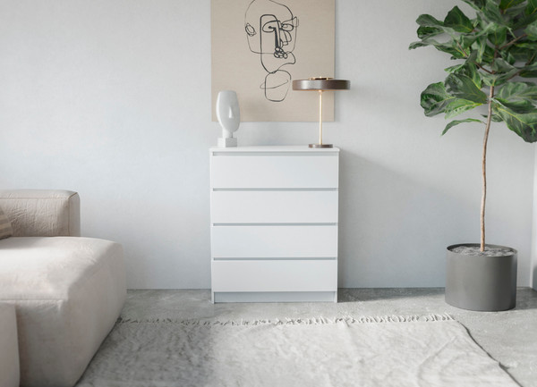 Изображение товара Комод ДСВ Мори МК 804 (белый)