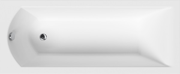 Изображение товара Ванна акриловая Lauter Amelia 180 / 21204080 (с ножками и сифоном 21Y32002 белый)