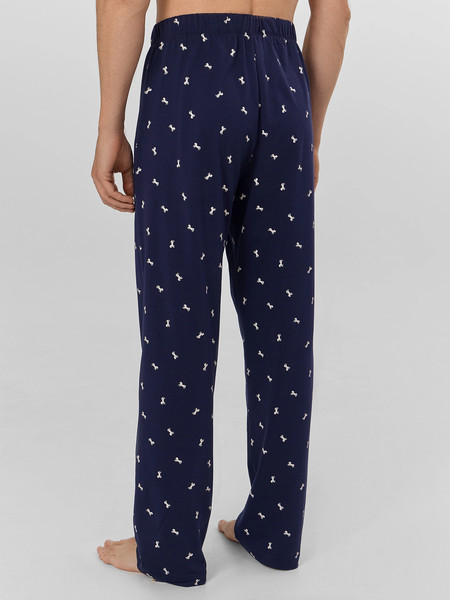 Изображение товара Комплект домашней одежды Mark Formelle 591041 (р.96-86-170/176, белые лошади на темно-синем)