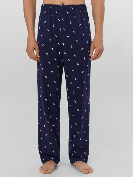 Изображение товара Комплект домашней одежды Mark Formelle 591041 (р.100-90-182/188, белые лошади на темно-синем)