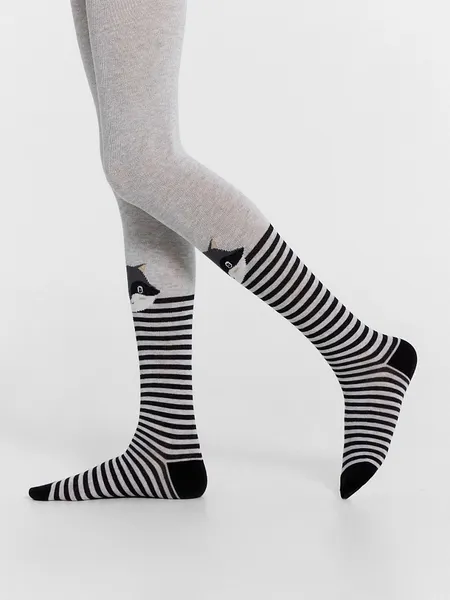 Изображение товара Колготки детские Mark Formelle 700K-2950 (р.128-134, светло-серый меланж)