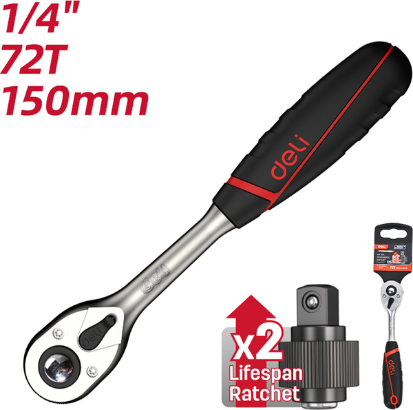 Изображение товара Трещотка Deli EDQ41802