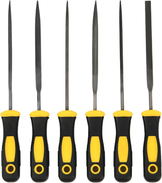 Изображение товара Набор надфилей Deli EDL2141 (6шт)