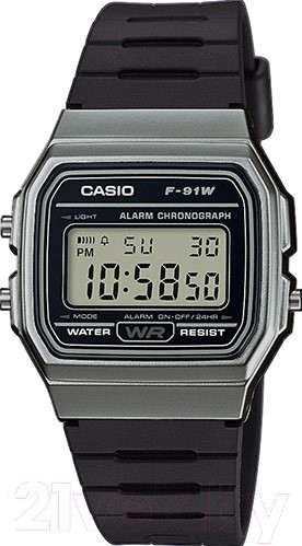 Изображение товара Часы наручные мужские Casio F-91WM-1BEF
