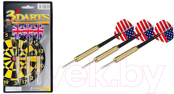 Изображение товара Набор дротиков для дартса ZEZ Sport BL3018B