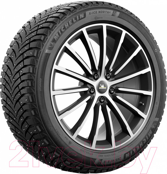 Изображение товара Зимняя шина Michelin X-Ice North 4 205/60R15 95T (шипы)