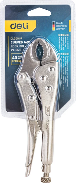 Изображение товара Гейферный зажим Deli EDL2001-7