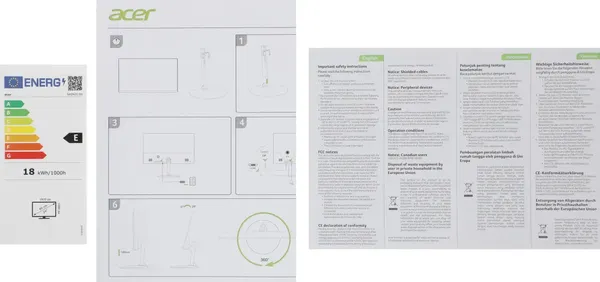 Изображение товара Монитор Acer SH242YG0bmiphx (UM.QS2CD.004)