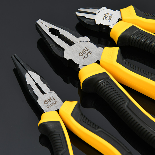 Изображение товара Набор губцевого инструмента Deli EDL0003-3 (3шт)