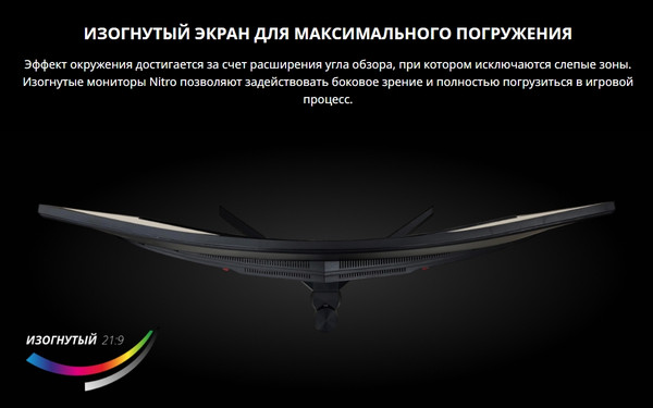 Изображение товара Монитор Acer Nitro XZ342CUV3bmiiphx (UM.CX2CD.302)