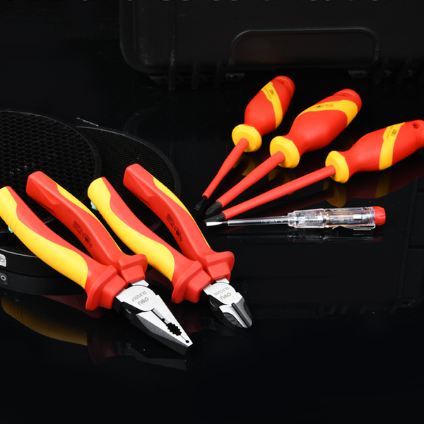 Изображение товара Универсальный набор инструментов Deli Диэлектрический / EDL512006T (6пр)