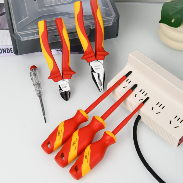 Изображение товара Универсальный набор инструментов Deli Диэлектрический / EDL512006T (6пр)