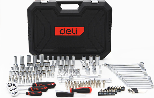 Изображение товара Универсальный набор инструментов Deli EDQ45216 (216пр)