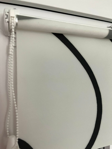 Изображение товара Рулонная штора Jalux AB 401 105x160 (белый)