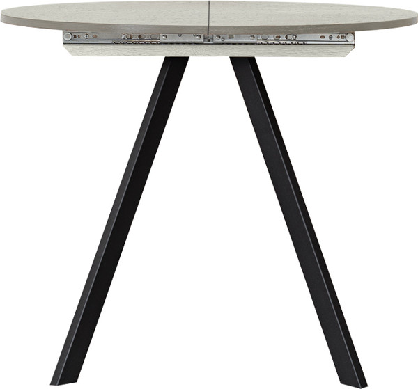 Изображение товара Обеденный стол Древпром М156 Пралеска ДП1-02-11 (самерсет/черный матовый)