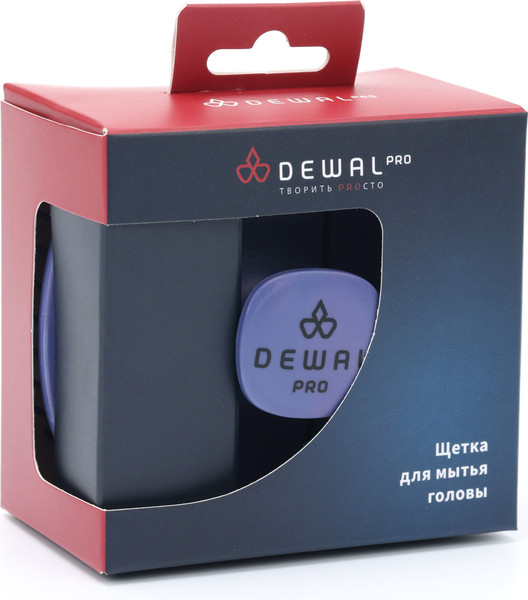 Изображение товара Массажная щетка для головы Dewal New Flexi для мытья головы / BRZ8812 (синий)