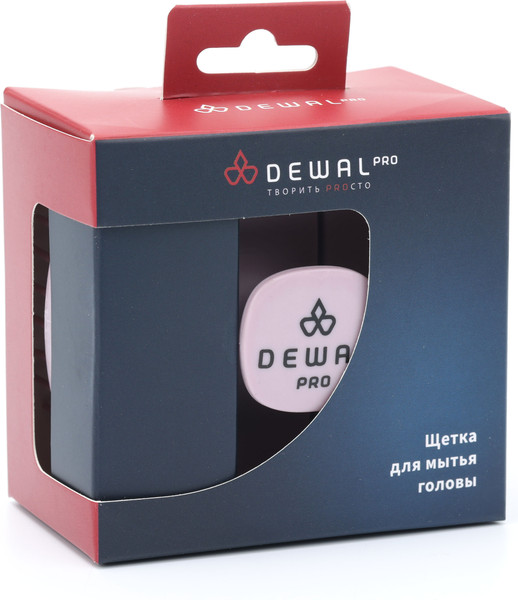 Изображение товара Массажная щетка для головы Dewal New Flexi для мытья головы / BRZ8813 (лавандовый)