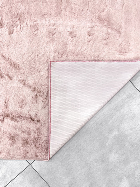 Изображение товара Набор ковриков для ванной и туалета Gokyildiz Fluffy 50x80+40x50 (Pink)