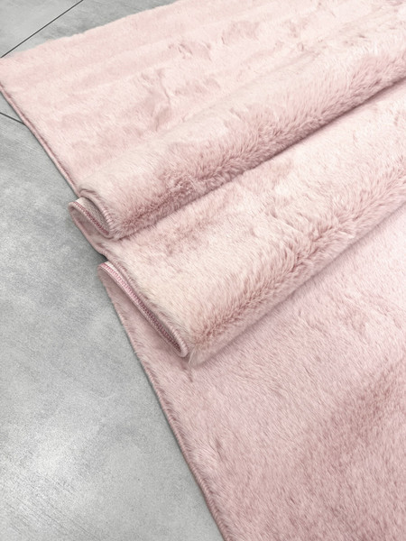 Изображение товара Набор ковриков для ванной и туалета Gokyildiz Fluffy 50x80+40x50 (Pink)