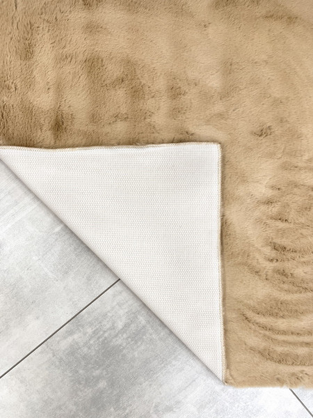 Изображение товара Набор ковриков для ванной и туалета Gokyildiz Fluffy 60x100+50x60 (Beige)