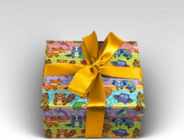 Изображение товара Бумага для оформления подарков Miland Милый зоопарк / 10-05-0075