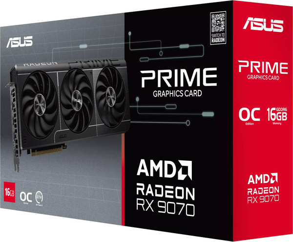 Изображение товара Видеокарта Asus PRIME-RX9070-O16G-EVO