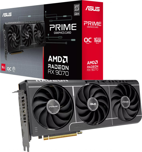 Изображение товара Видеокарта Asus PRIME-RX9070-O16G-EVO