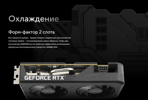 Изображение товара Видеокарта Asus DUAL-RTX5050-O8G